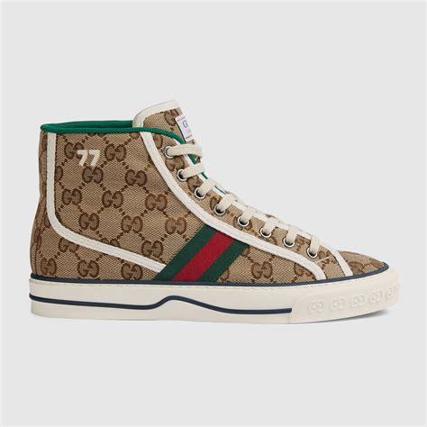 basket montante gucci|gucci basket high top.